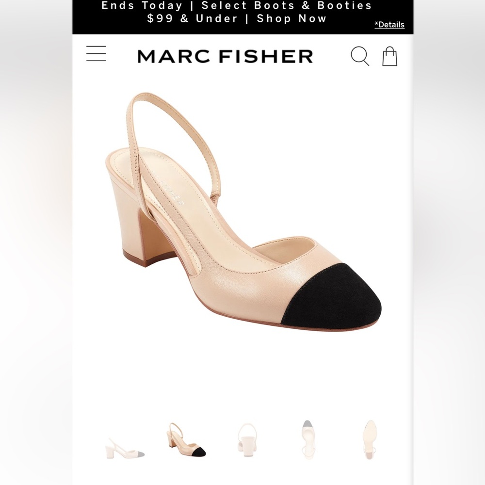 Marc fisher Laynie Block heel pumps
